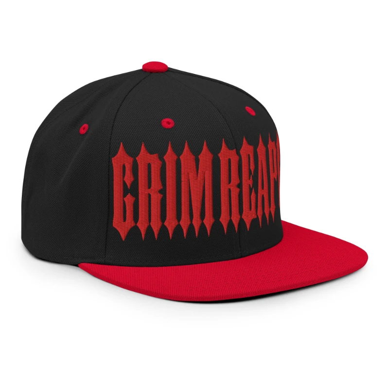 classic-snapback-black-red-right-front-669e98b7a5f30 - kopia Grim Reaper Multicolour Classic Snapback Hats