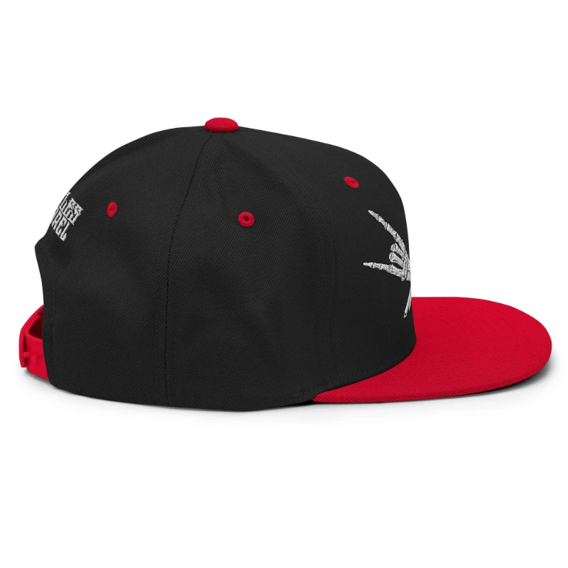 classic-snapback-black-red-right-side-668eaa4118354 Metal X Skeleton Hands Multicolour Classic Snapback Hats