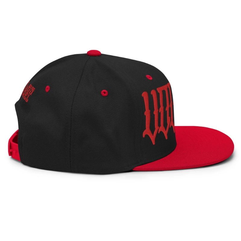 classic-snapback-black-red-right-side-6693650e41106 Voodoo Multicolour Classic Snapback Hats