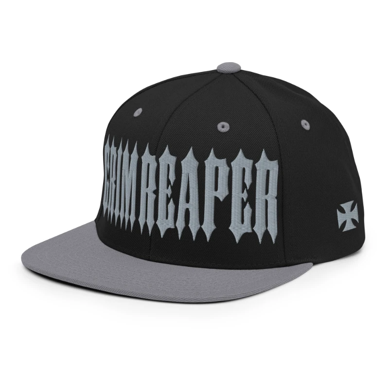 classic-snapback-black-silver-left-front-66a133b8ca602 Grim Reaper Multicolour Classic Snapback Hats