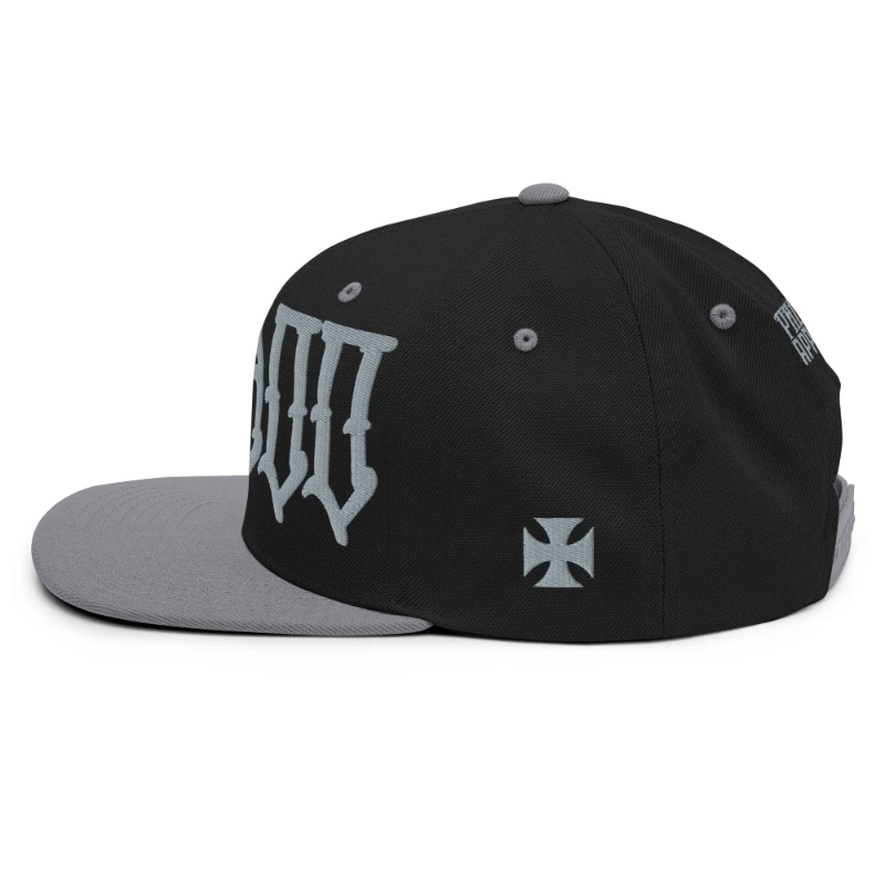 classic-snapback-black-silver-left-side-6693892e09199 Voodoo Multicolour Classic Snapback Hats