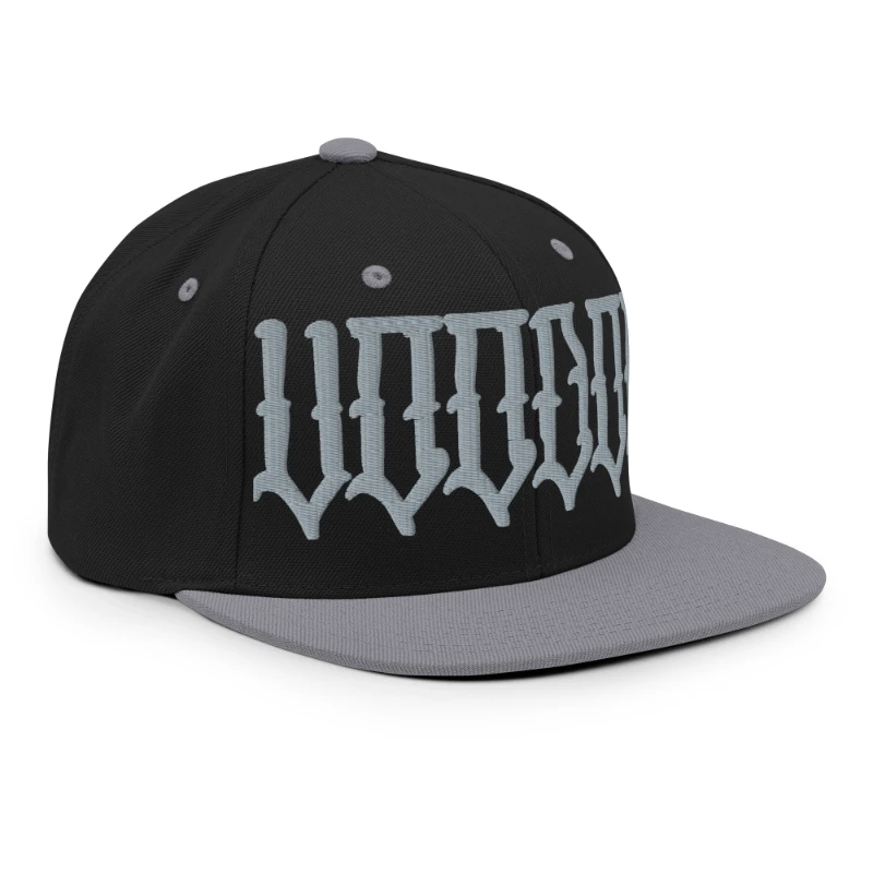 classic-snapback-black-silver-right-front-6693892e07b2b Voodoo Multicolour Classic Snapback Hats