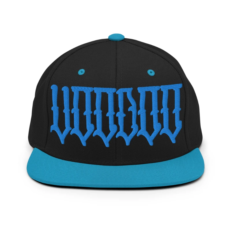 classic-snapback-black-teal-front-669362c732390 Voodoo Multicolour Classic Snapback Hats