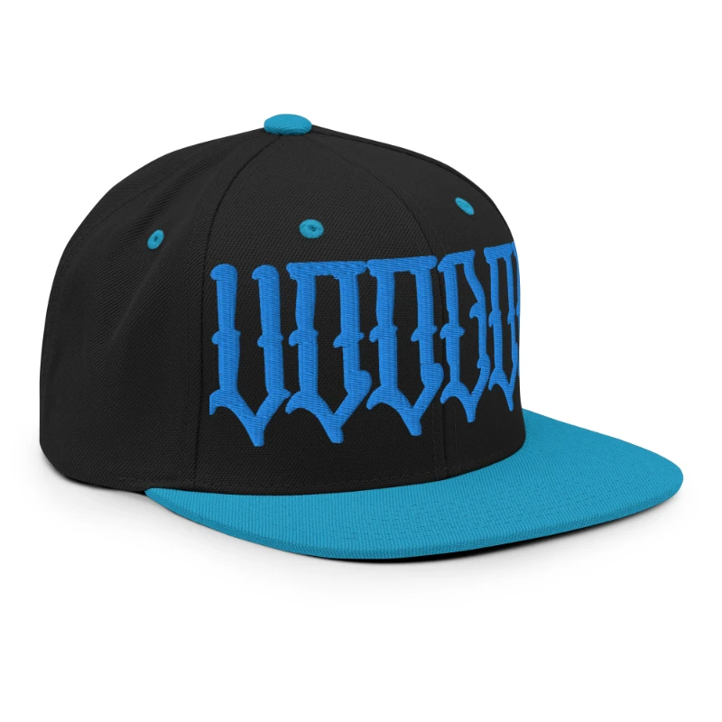 classic-snapback-black-teal-right-front-669362c732ae7 Voodoo Multicolour Classic Snapback Hats