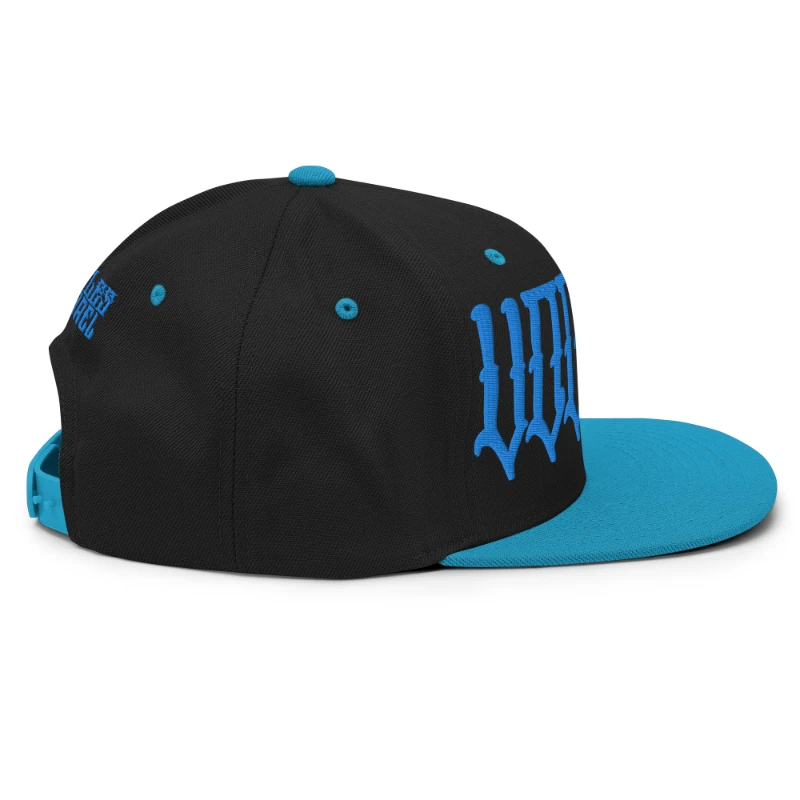 classic-snapback-black-teal-right-side-669362c732d39 Voodoo Multicolour Classic Snapback Hats