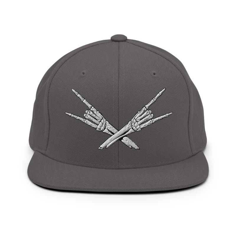 classic-snapback-dark-grey-front-668eb35d25c9a Metal X Skeleton Hands Multicolour Classic Snapback Hats