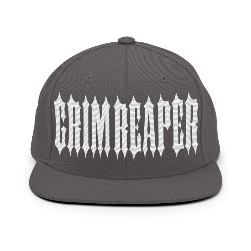 classic-snapback-dark-grey-front-669e8d448e174 - kopia Grim Reaper Multicolour Classic Snapback Hats