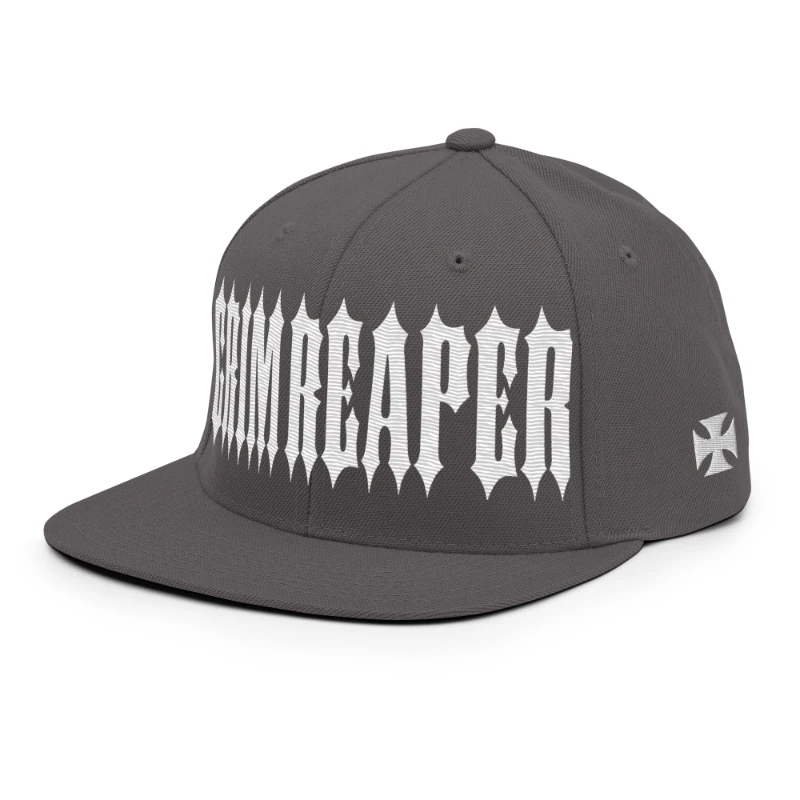 classic-snapback-dark-grey-left-front-669e8d44a4a59 - kopia Grim Reaper Multicolour Classic Snapback Hats