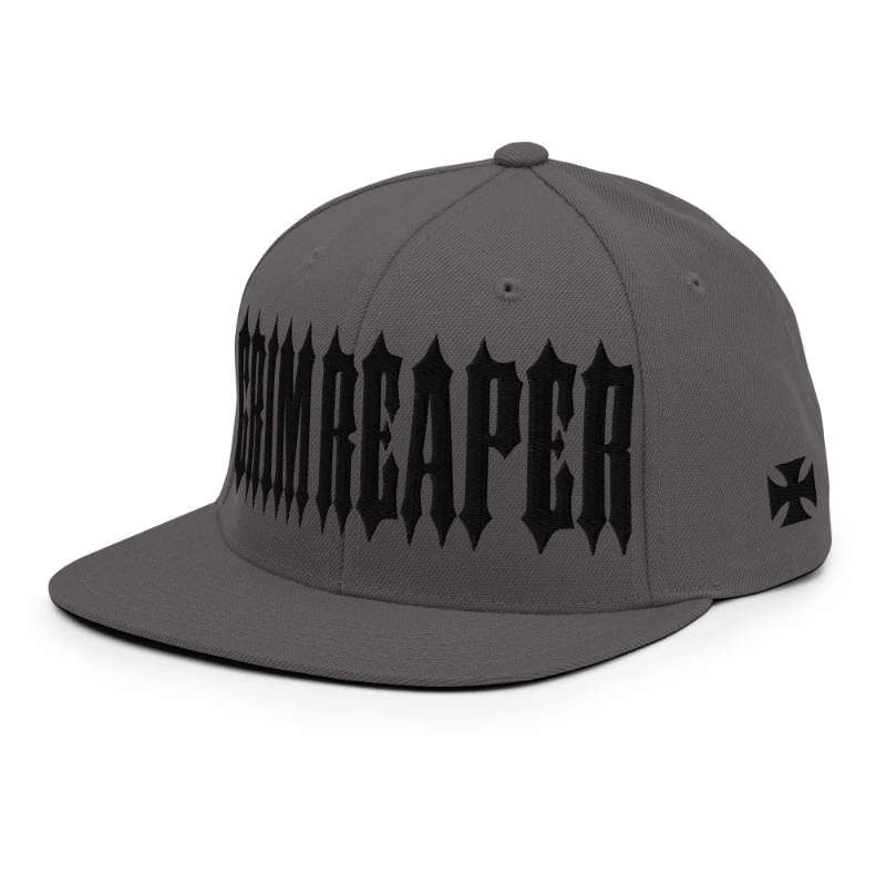 classic-snapback-dark-grey-left-front-66a13548800be Grim Reaper Multicolour Classic Snapback Hats