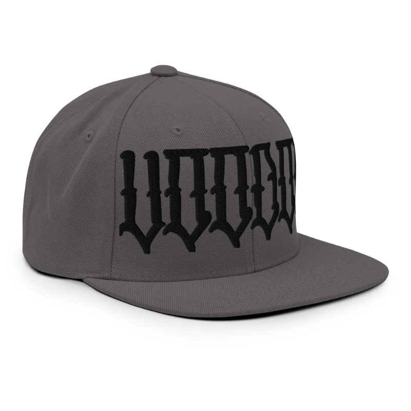 classic-snapback-dark-grey-right-front-66936674621ae Voodoo Multicolour Classic Snapback Hats