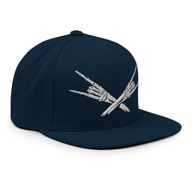 classic-snapback-dark-navy-right-front-668eb35cdf4e0 Metal X Skeleton Hands Multicolour Classic Snapback Hats