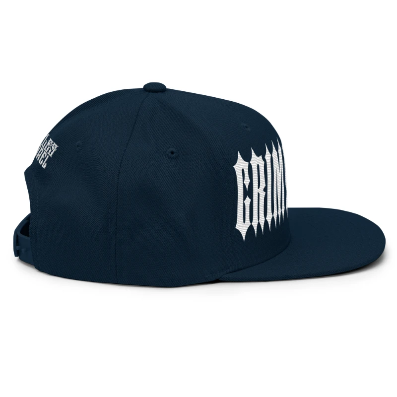 classic-snapback-dark-navy-right-side-669e8d4442b14 - kopia Grim Reaper Multicolour Classic Snapback Hats