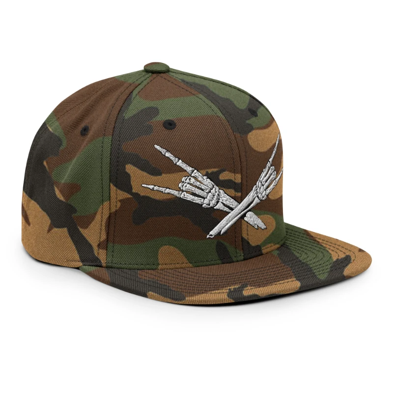 classic-snapback-green-camo-right-front-668eb35d18d3c Metal X Skeleton Hands Multicolour Classic Snapback Hats
