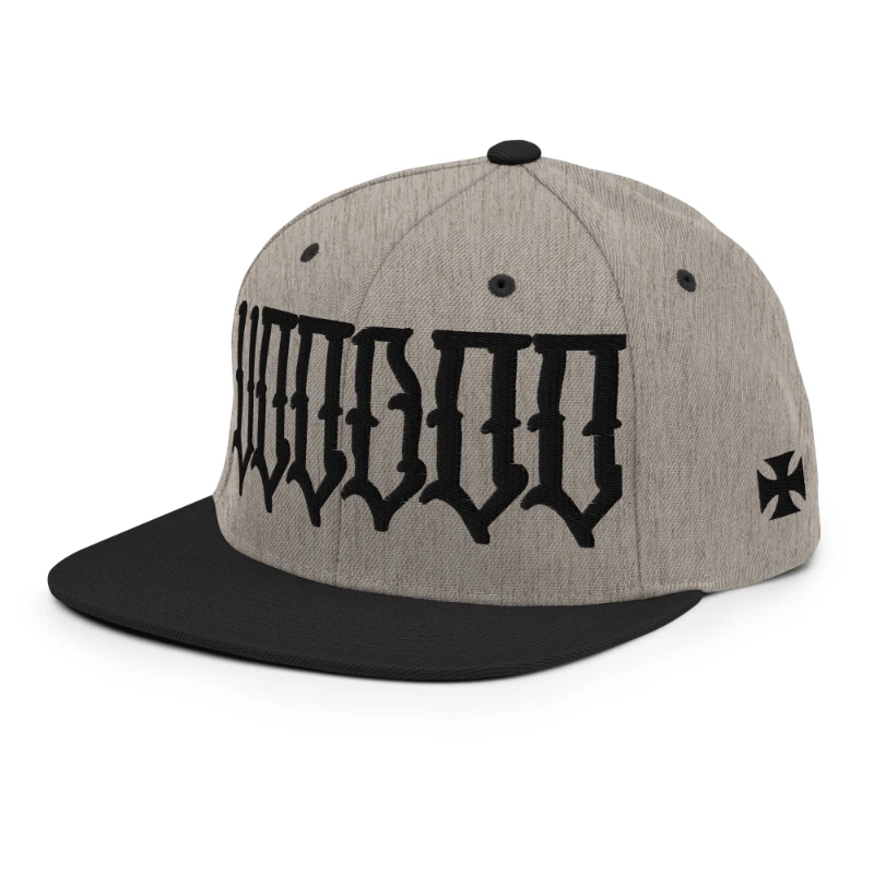 classic-snapback-heather-black-left-front-669366746a7fd Voodoo Multicolour Classic Snapback Hats
