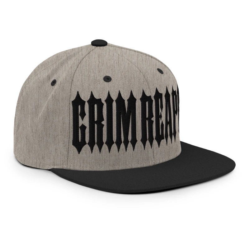 classic-snapback-heather-black-right-front-669e99eddfe5e - kopia Grim Reaper Multicolour Classic Snapback Hats