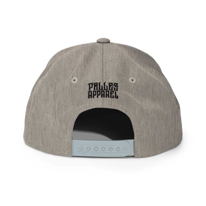 classic-snapback-heather-grey-back-668eb35d8685c Metal X Skeleton Hands Multicolour Classic Snapback Hats