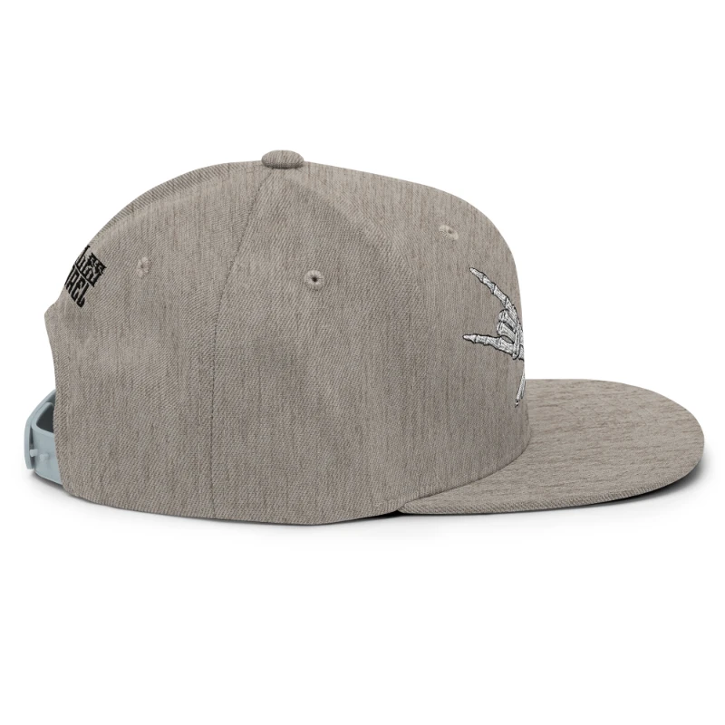 classic-snapback-heather-grey-right-side-668eb35d8220f Metal X Skeleton Hands Multicolour Classic Snapback Hats