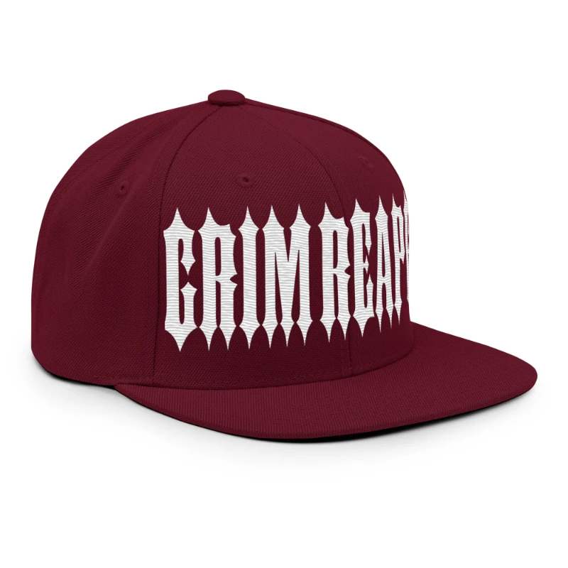 classic-snapback-maroon-right-front-669e8d4461818 Grim Reaper Multicolour Classic Snapback Hats