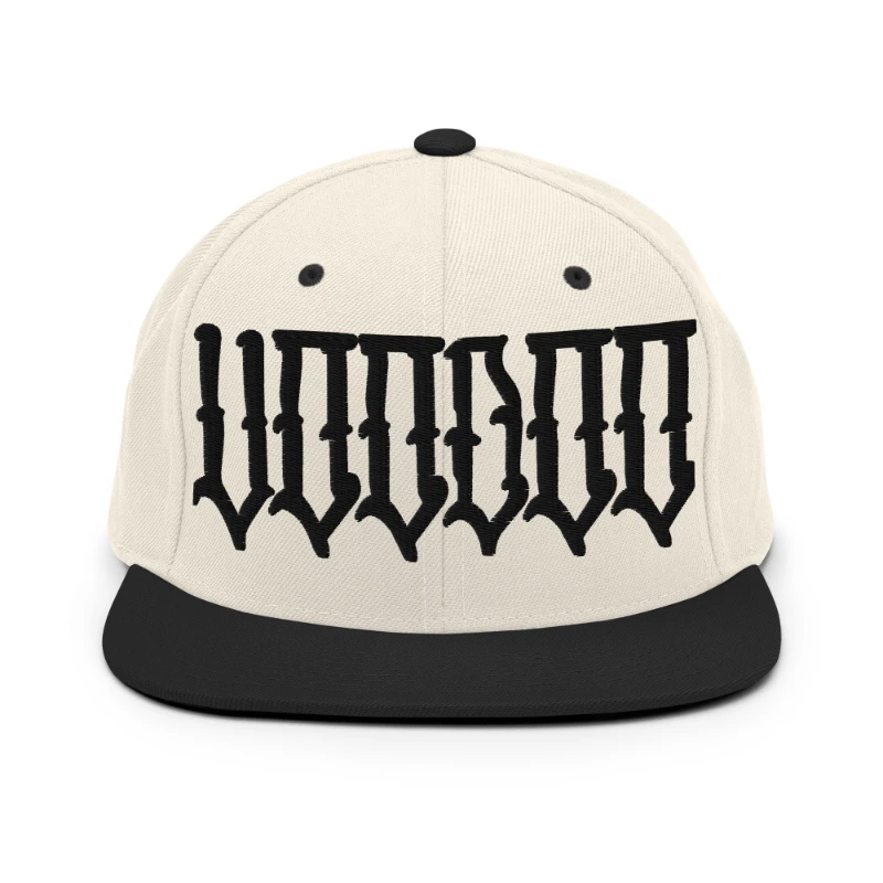 classic-snapback-natural-black-front-669366747097b Voodoo Multicolour Classic Snapback Hats