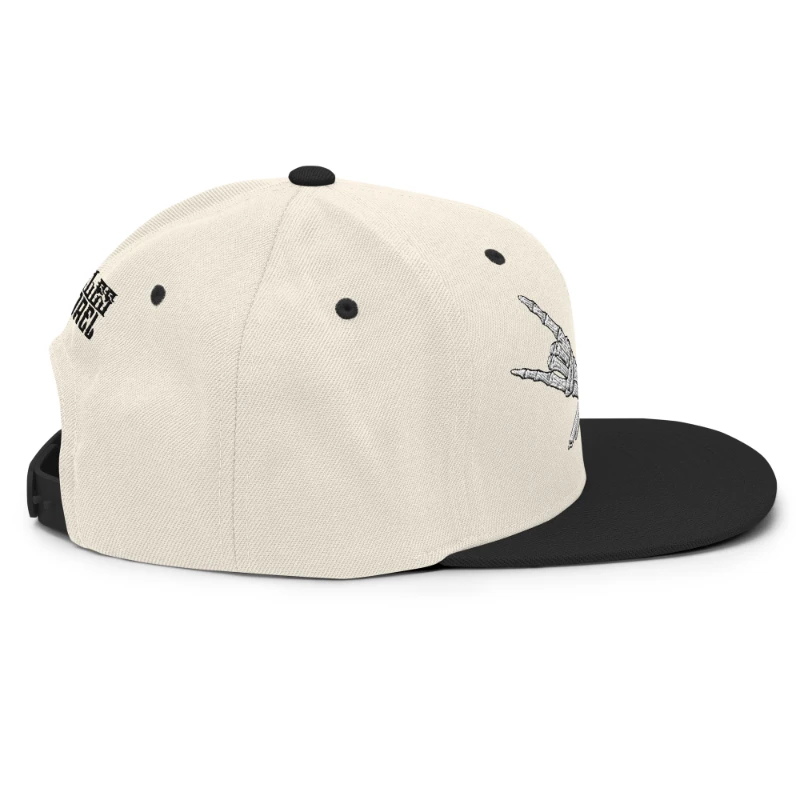 classic-snapback-natural-black-right-side-668eb35d929b6 Metal X Skeleton Hands Multicolour Classic Snapback Hats