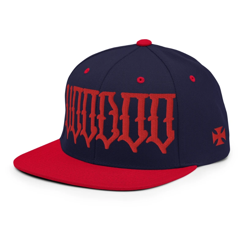 classic-snapback-navy-red-left-front-6693650e45056 Voodoo Multicolour Classic Snapback Hats