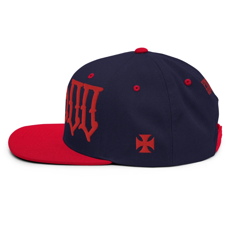 classic-snapback-navy-red-left-side-6693650e44959 Voodoo Multicolour Classic Snapback Hats