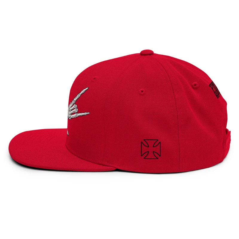 classic-snapback-red-left-side-668eb35d15280 Metal X Skeleton Hands Multicolour Classic Snapback Hats