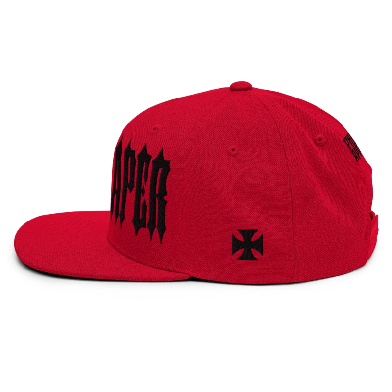 classic-snapback-red-left-side-66a10f57d5b22 Grim Reaper Multicolour Classic Snapback Hats