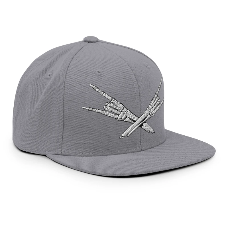 classic-snapback-silver-right-front-668eb35d3d2c2 Metal X Skeleton Hands Multicolour Classic Snapback Hats