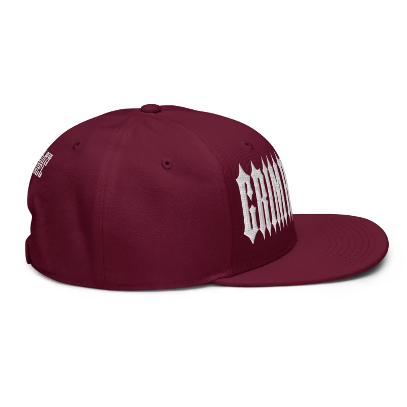 snapback-burgundy-maroon-right-side-66a3a9a899714 White Grim Reaper Multicolour Snapback Hats