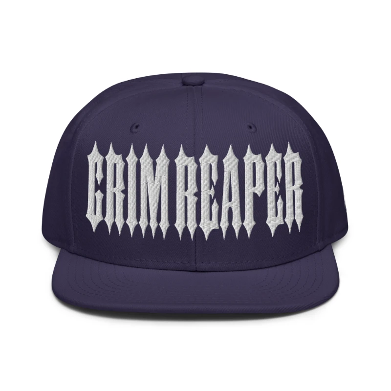snapback-navy-blue-front-66a3a9a89a5d0 White Grim Reaper Multicolour Snapback Hats