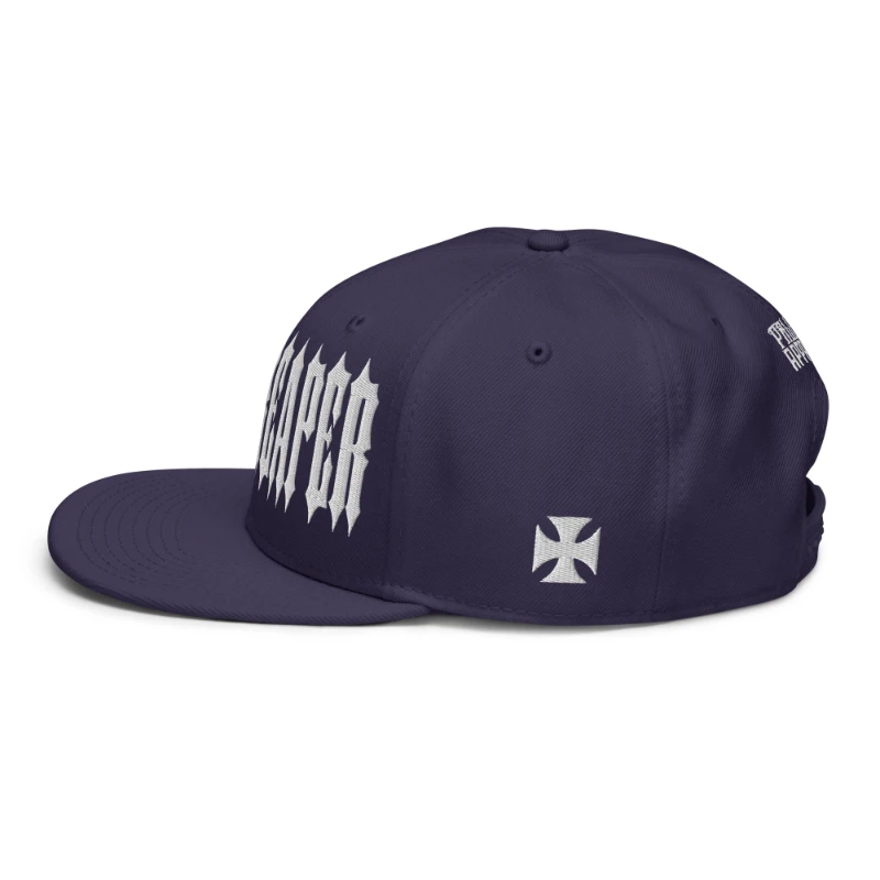 snapback-navy-blue-left-side-66a3a9a89c009 White Grim Reaper Multicolour Snapback Hats