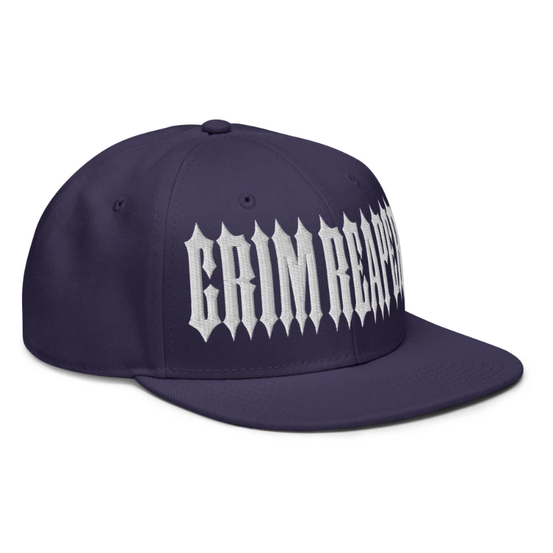 snapback-navy-blue-right-front-66a3a9a89b2ea White Grim Reaper Multicolour Snapback Hats