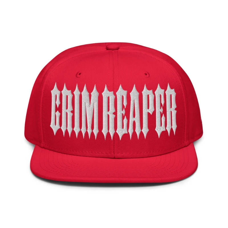 snapback-red-front-66a3a9a89c40d White Grim Reaper Multicolour Snapback Hats