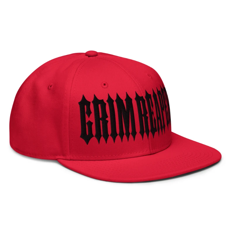snapback-red-right-front-66a3ab49684a9 Black Grim Reaper Multicolour Snapback Hats
