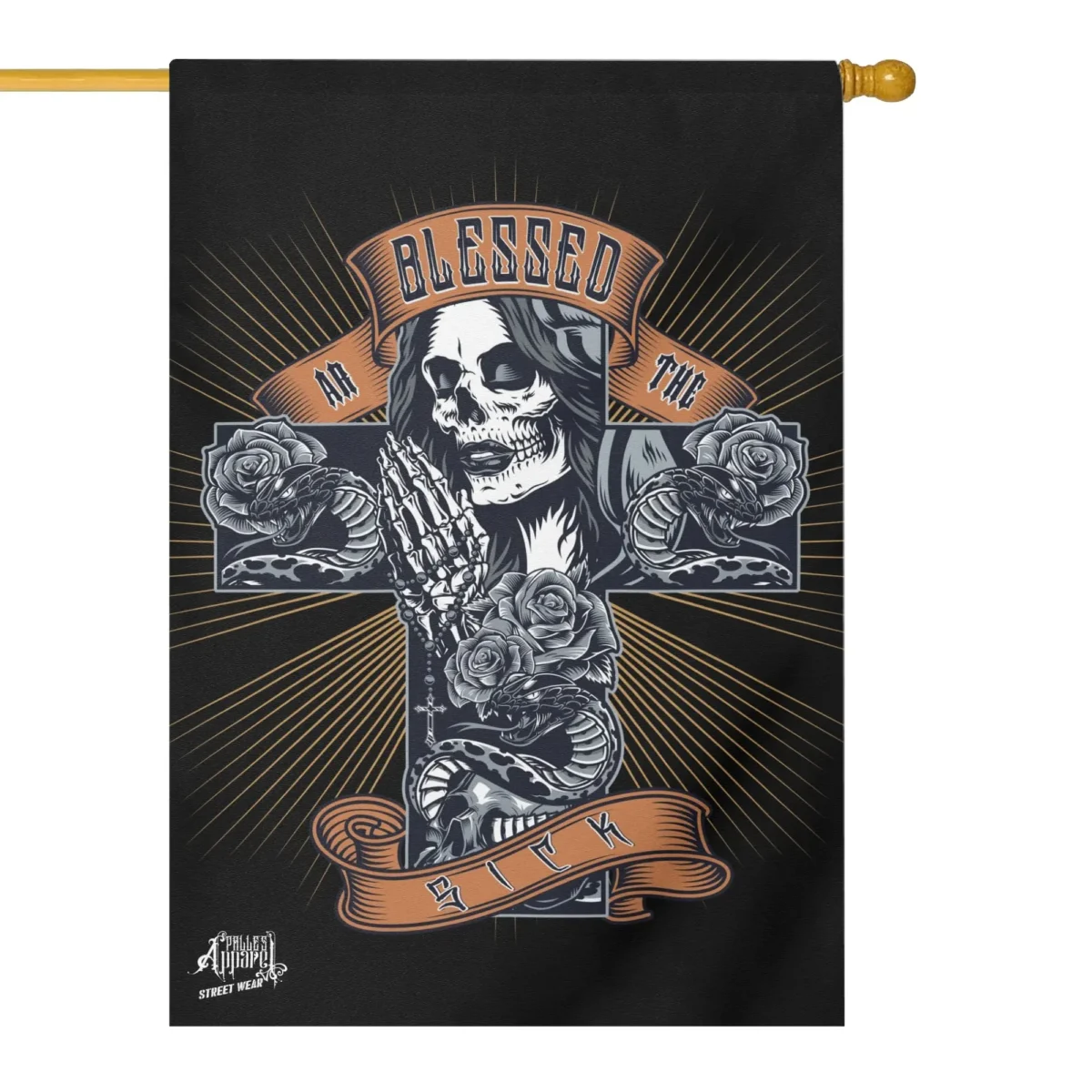 Blessed ar the Sick Comfortable Mouse Pad Wrist Support +