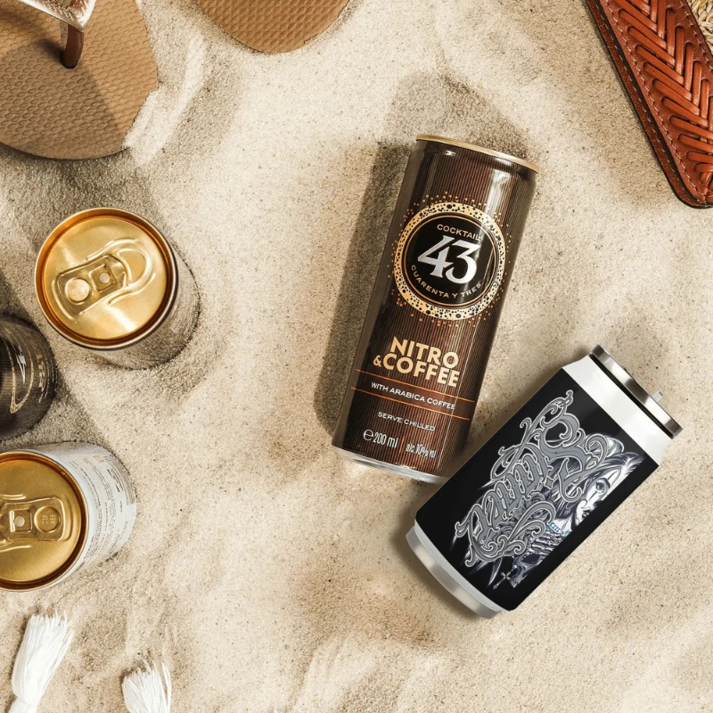 Sinner Angel 300ml Stainless Steel Can Shaped Soda Cup Travel Tumbler