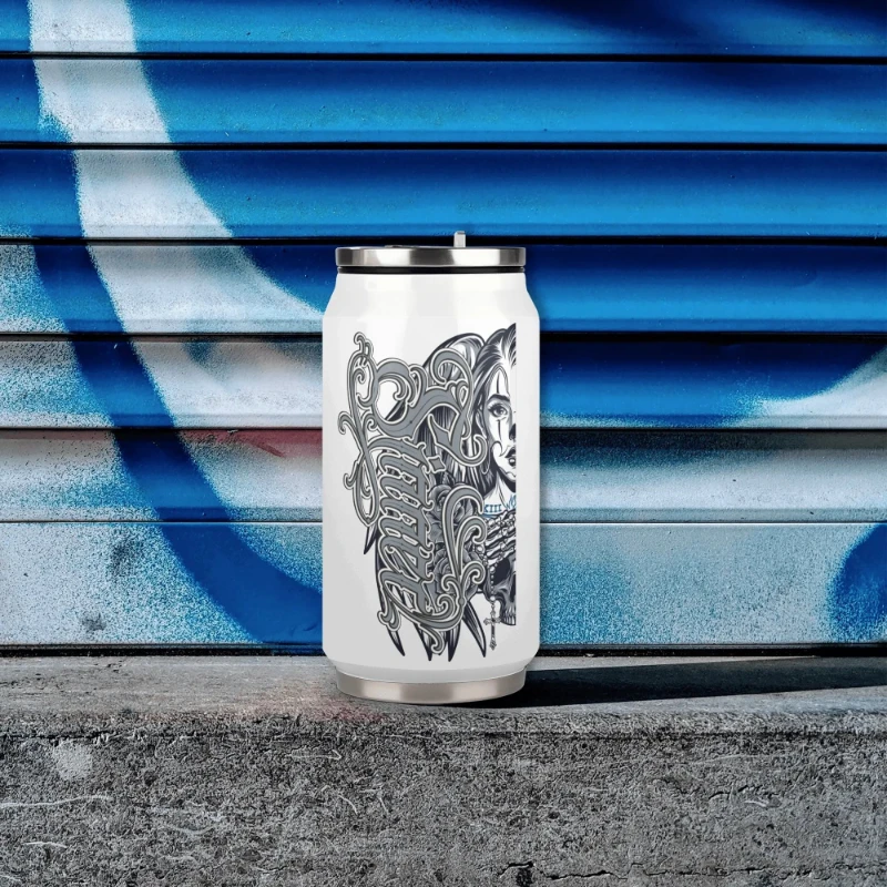 Sinner Angel 300ml Stainless Steel Can Shaped Soda Cup Travel Tumbler