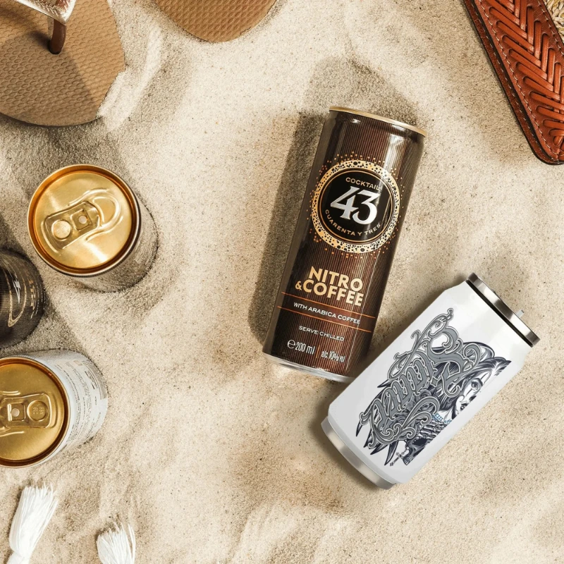 Sinner Angel 300ml Stainless Steel Can Shaped Soda Cup Travel Tumbler