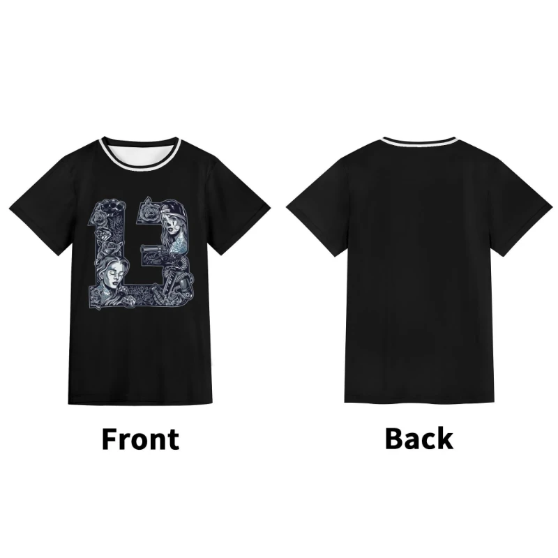 13 Unisex Short Sleeve Tshirt
