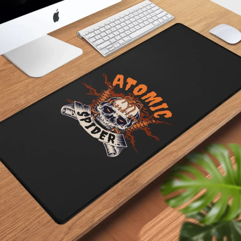 Atomic Spider Big Rectangle Rubber Gaming Mousepad +