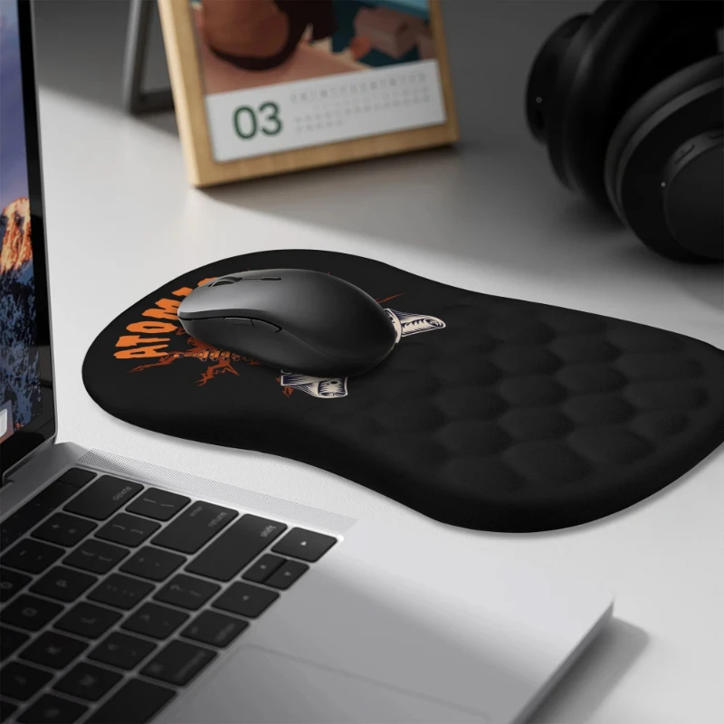 Atomic Spider Comfortable Mouse Pad Wrist Support +