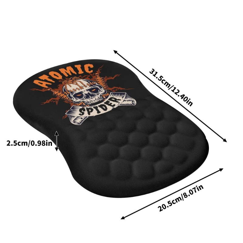 Atomic Spider Comfortable Mouse Pad Wrist Support +