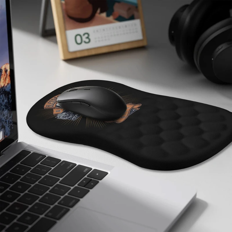 Blessed ar the Sick Comfortable Mouse Pad Wrist Support +