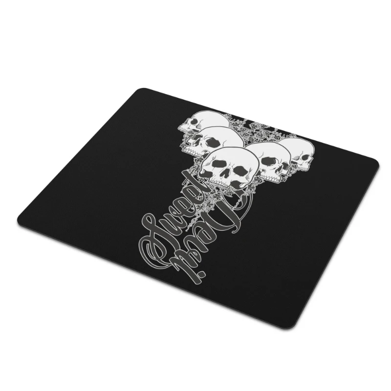 Sweet Devil Square Rubber Mouse Pad