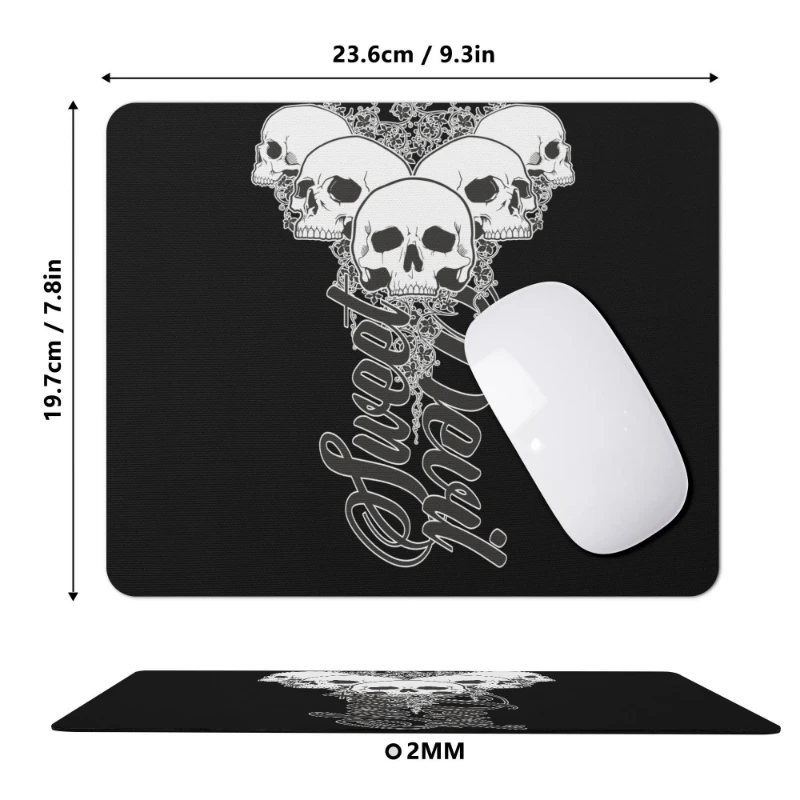 Sweet Devil Square Rubber Mouse Pad