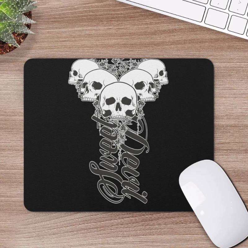 Sweet Devil Square Rubber Mouse Pad