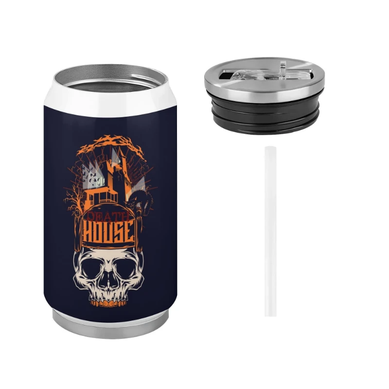 Death House 300ml Stainless Steel Can Shaped Soda Cup Travel Tumbler