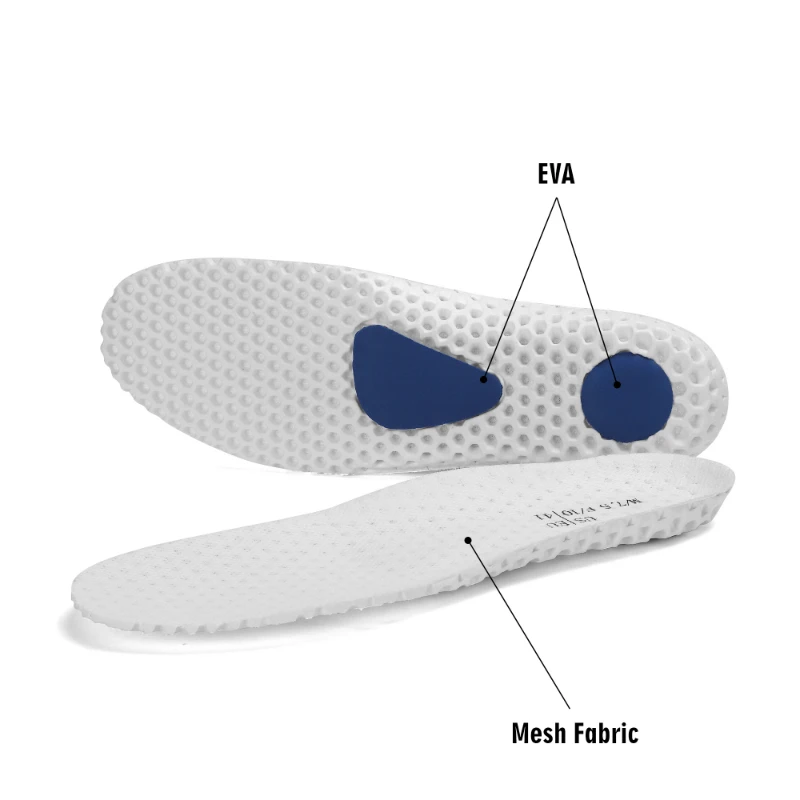 PA Breathable Mesh Run Pads Shoe Insoles Shoe Liners