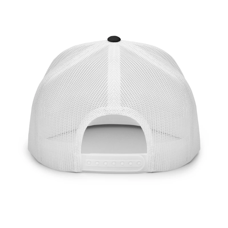 5-panel-trucker-cap-black-white-back-66cca2c96ba95 Zombie Multicolour Classic Trucker Cap